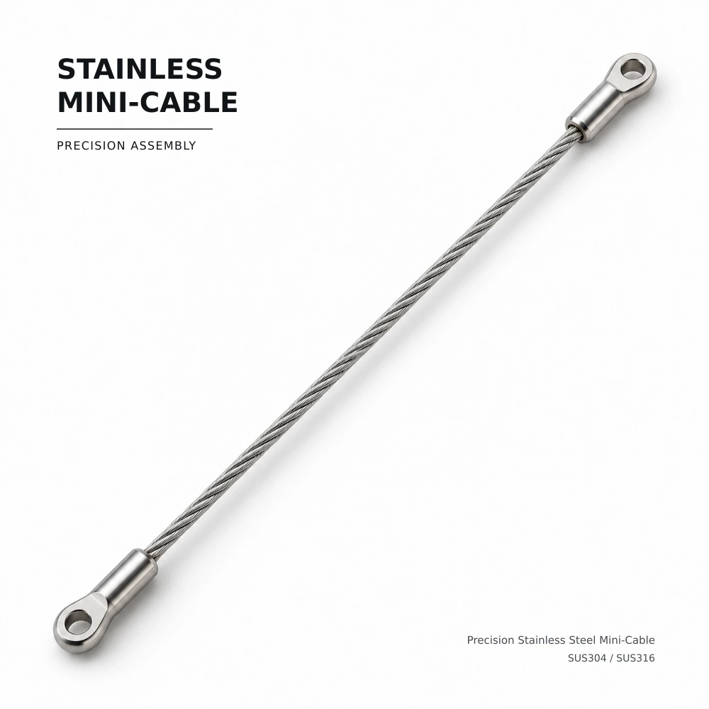 FINE CABLE stainless mini-cable precision assembly